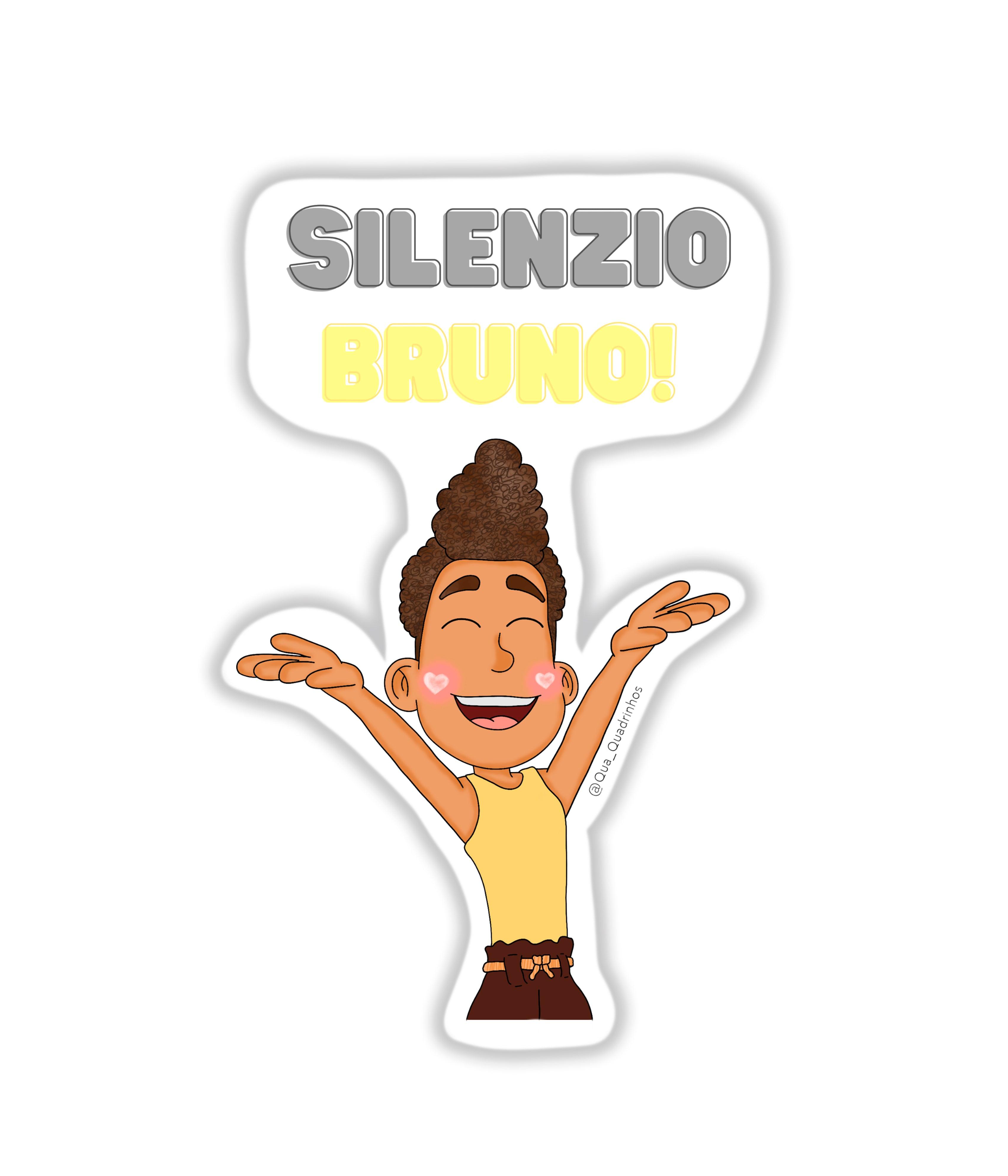 Silenzio Bruno - Rei do Sticker