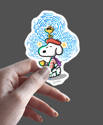Snoopy - Rei do Sticker