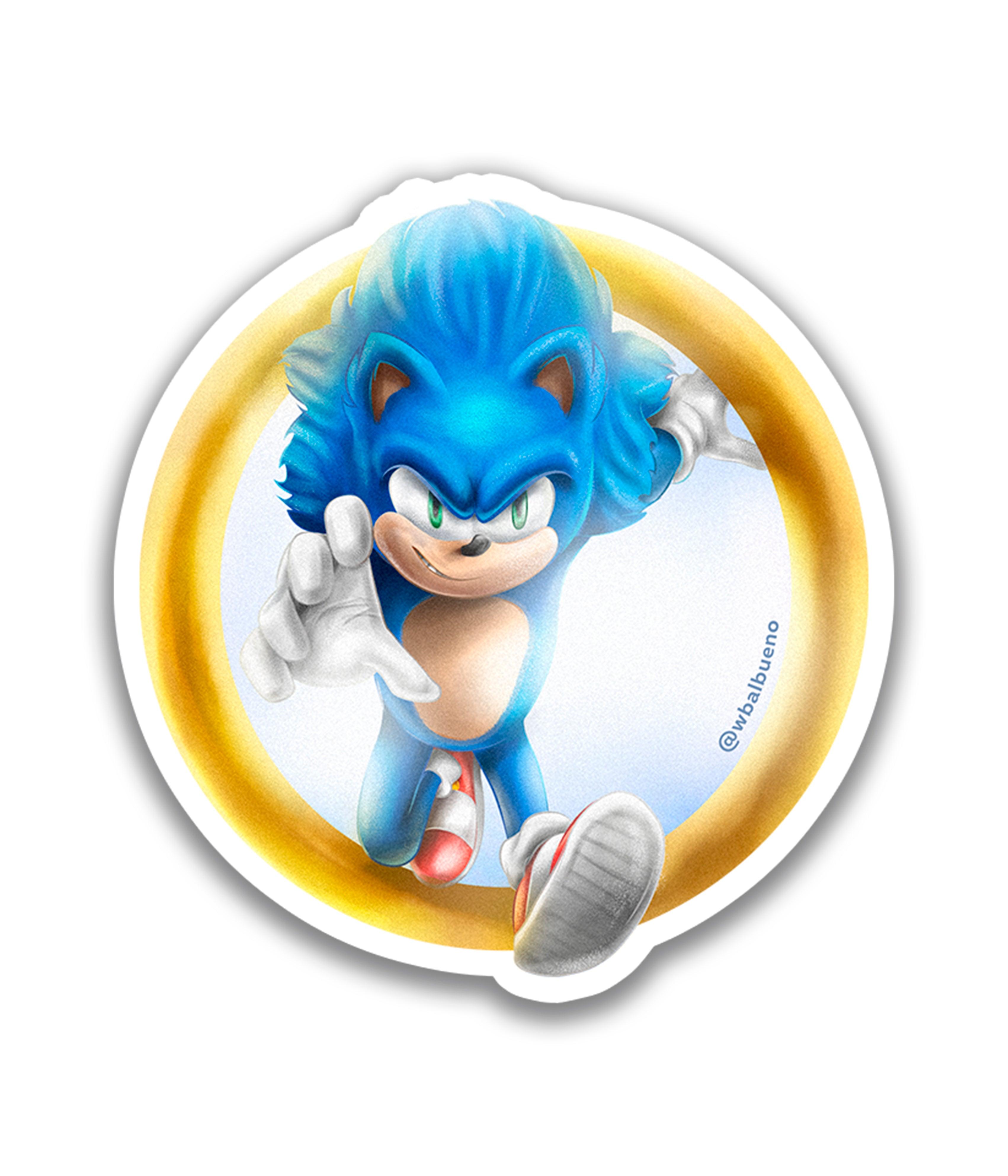 Sonic - Rei do Sticker