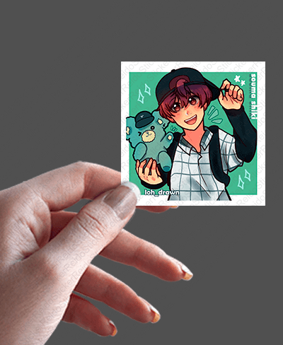 Souma Shiki - Rei do Sticker