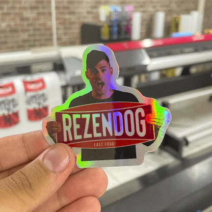 Sticker 500 unidades 4x 4 cm R$ 95,00 - Rei do Sticker