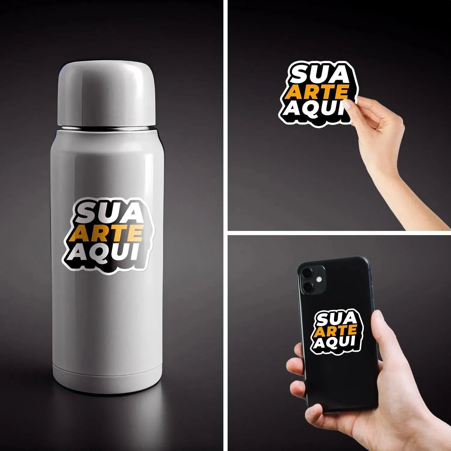 STICKERS EM DOBRO - Rei do Sticker