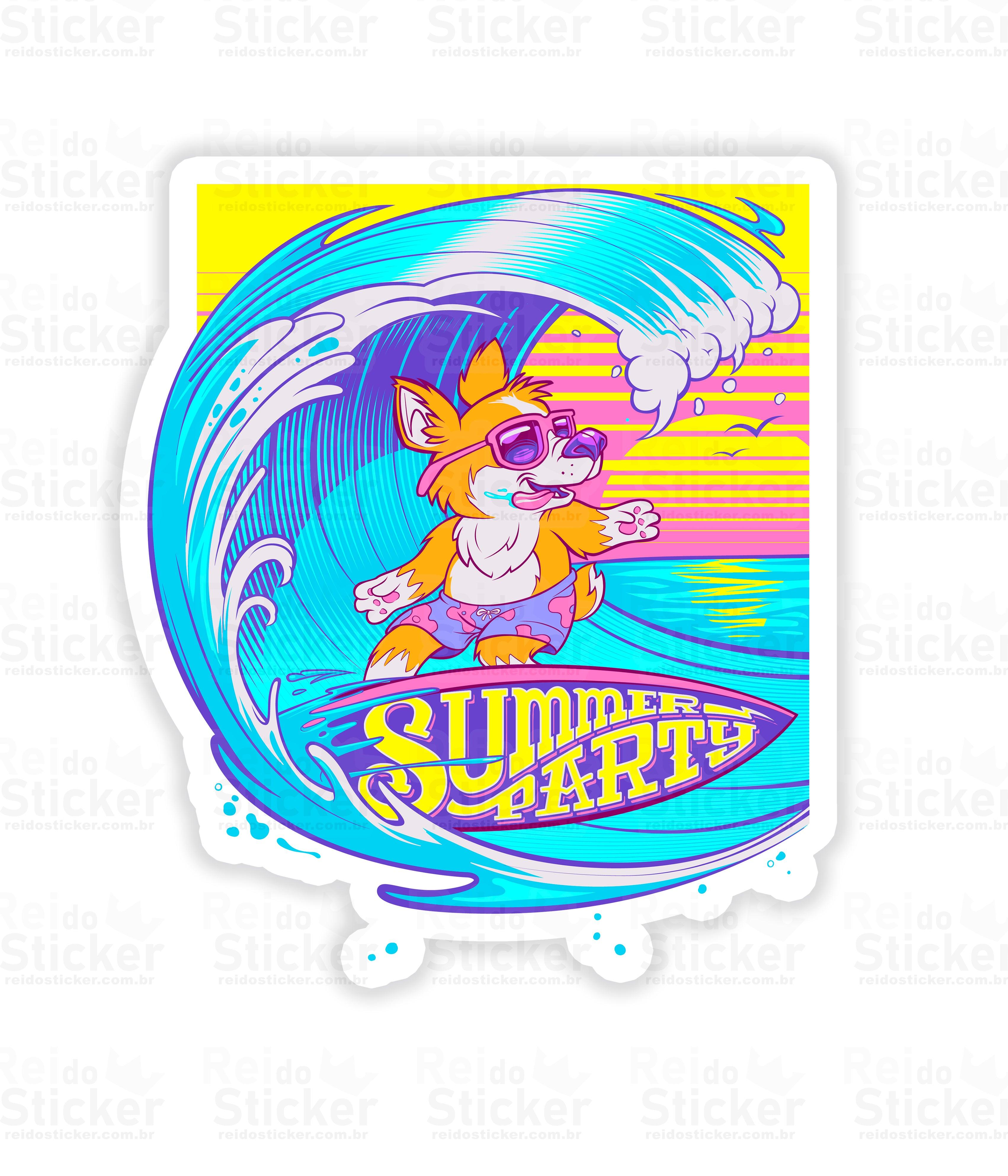 Summer Party - Rei do Sticker