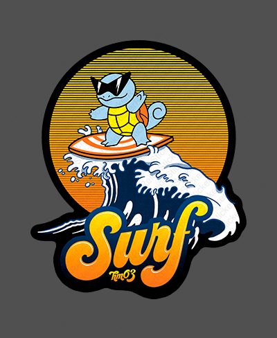 Surf - Rei do Sticker