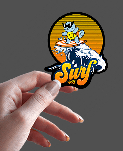 Surf - Rei do Sticker