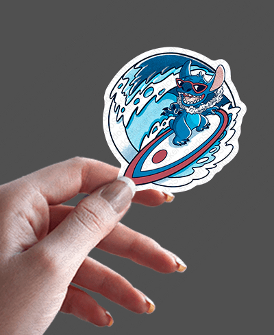 Surf Stitch - Rei do Sticker