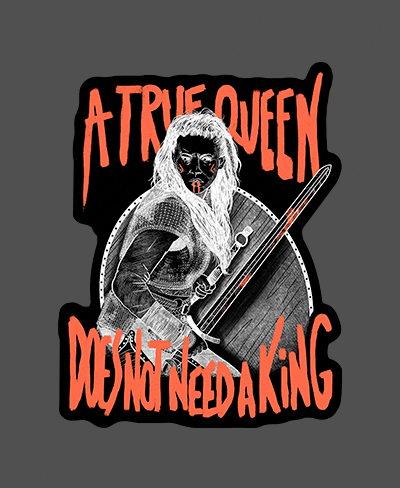 True Queen - Rei do Sticker