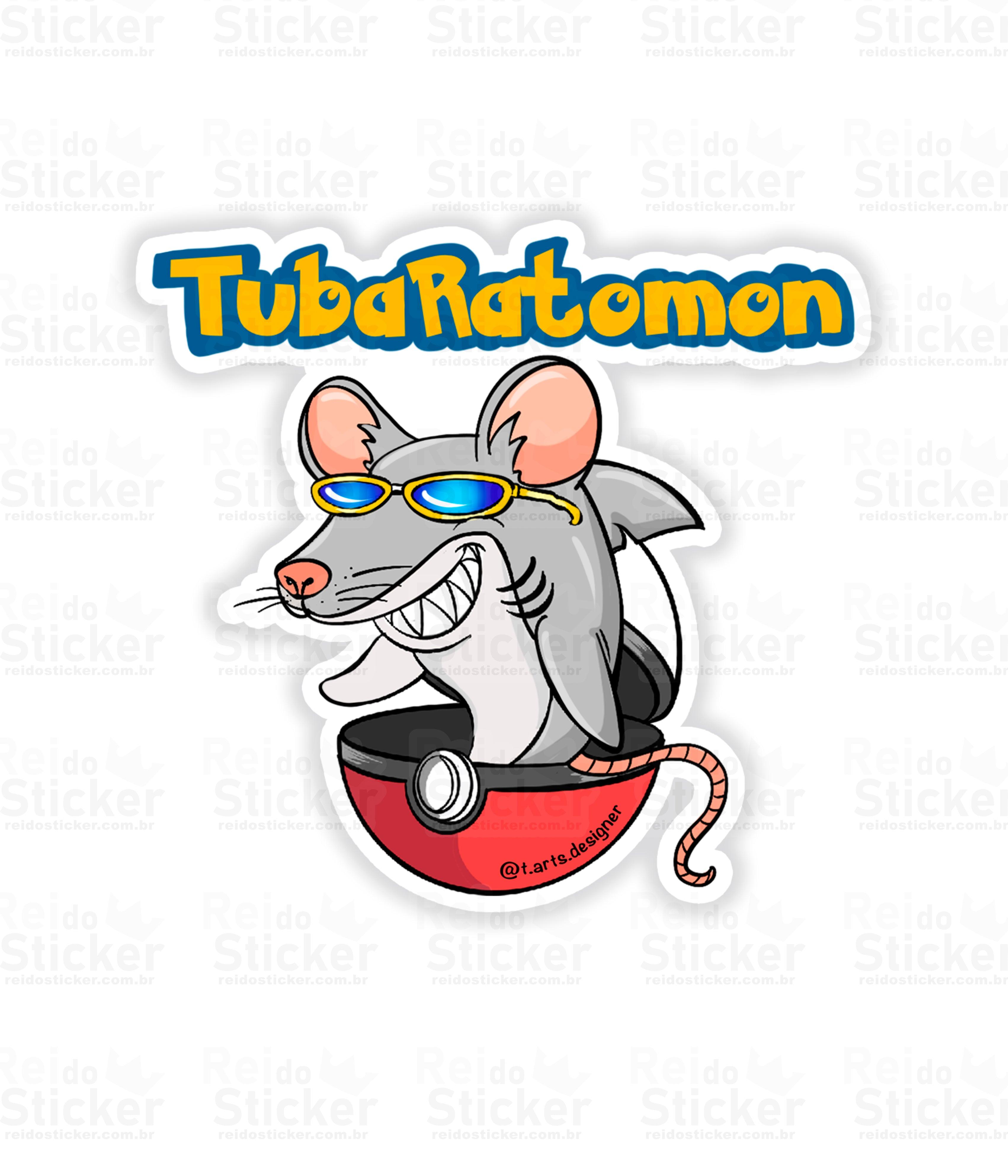 Tubaratomon - Rei do Sticker