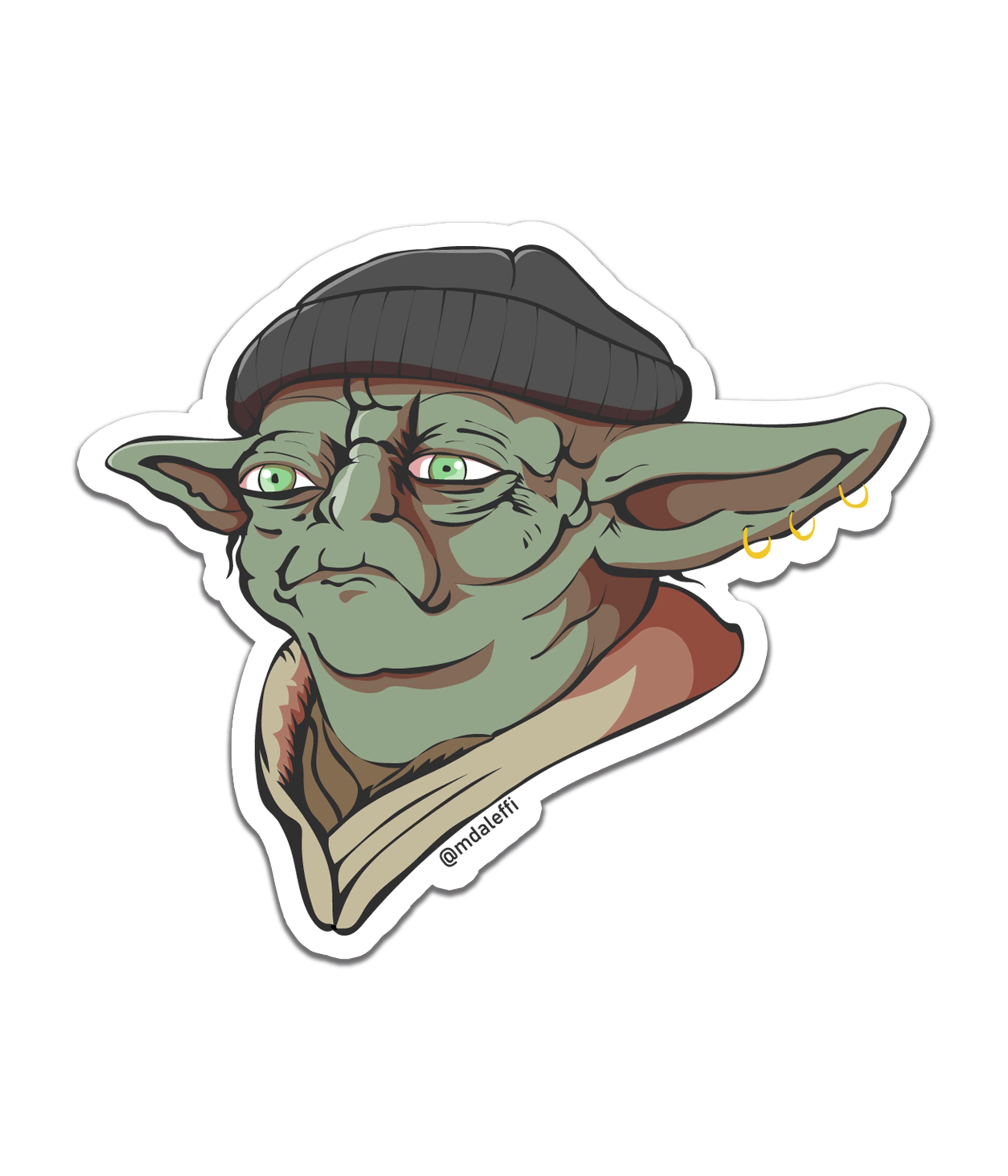 Yoda - Rei do Sticker